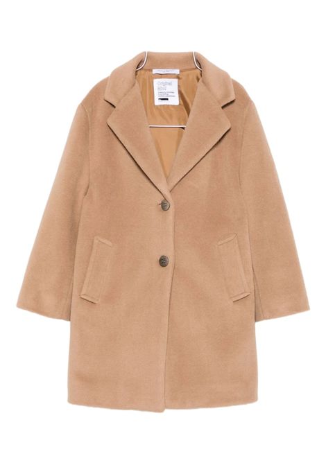 Cappotto monopetto con bottoni PAOLO PECORA KIDS | PP4145CAMMELLO